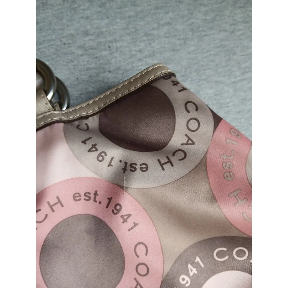 Coach Purse Soho Ashley Sateen Snaphead Tote Bag Designer K1175 F18805 - Picture 11 of 16